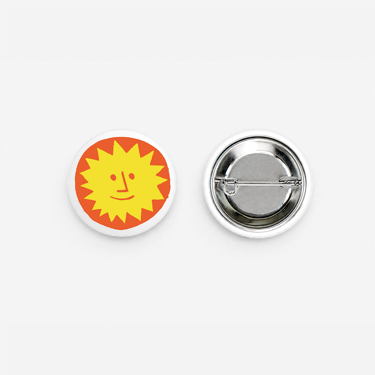 Small Badge Orange