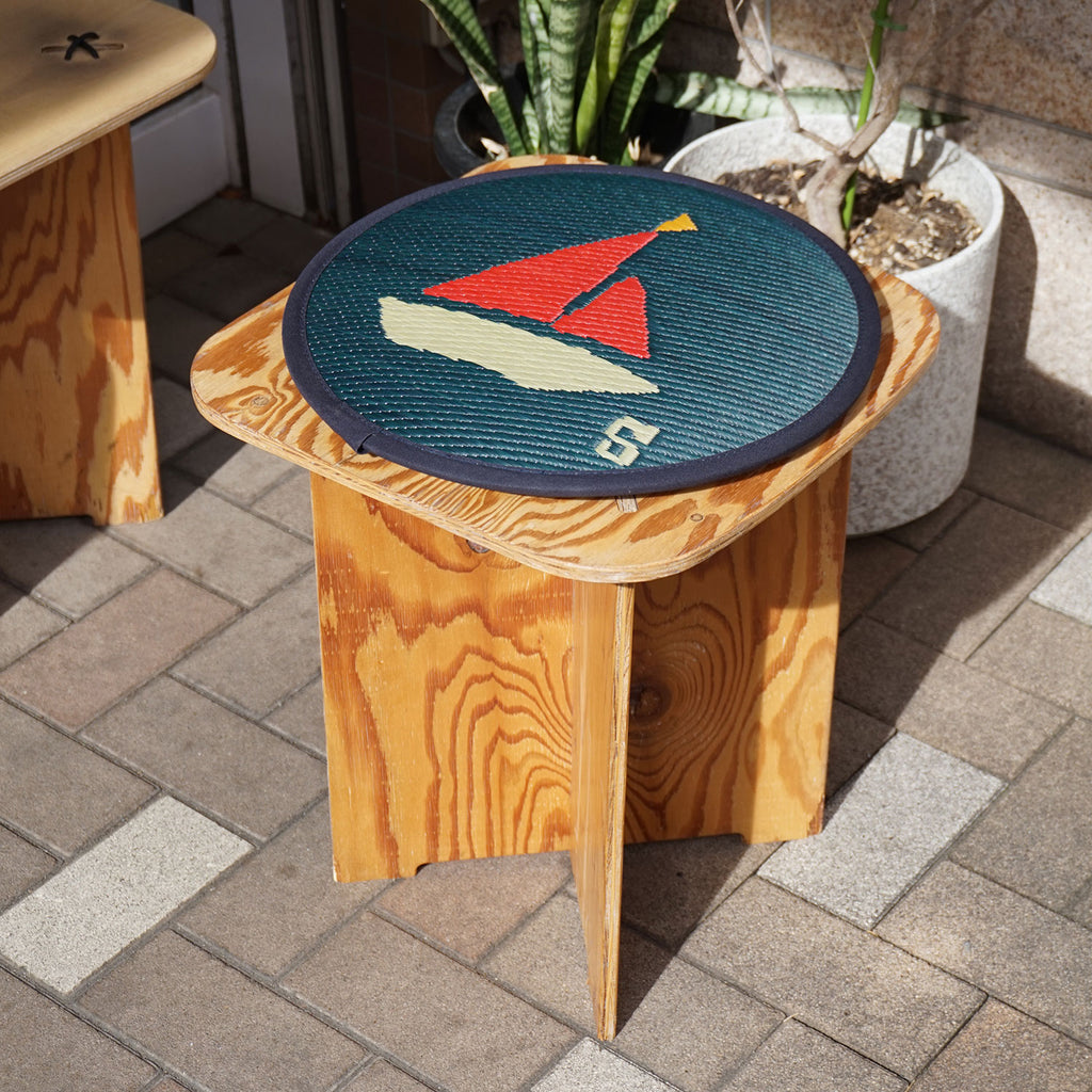 Sometaro Tatami Cushion - Green