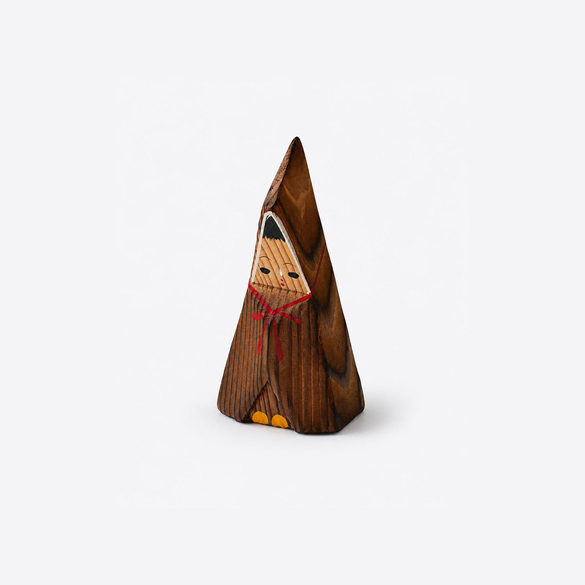 Vintage Japanese Wooden Figurine