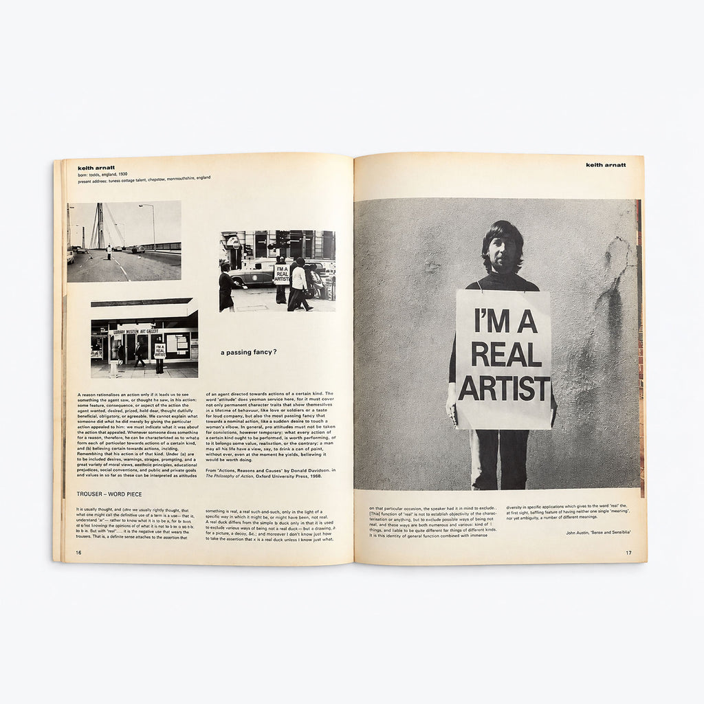 ’73–’74: An Annual of New Art and Artists