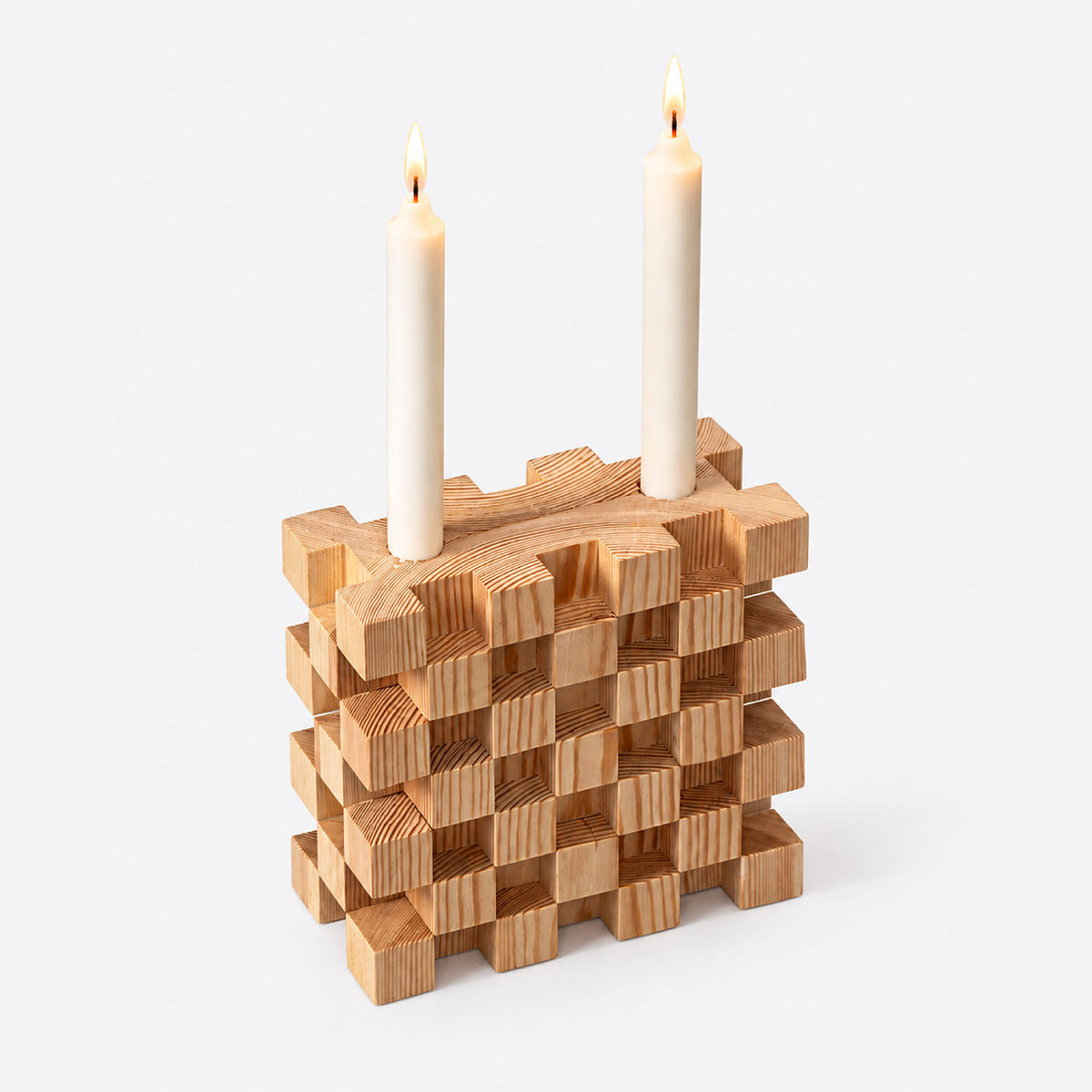 Pine Candlestick - Hanna Anonen